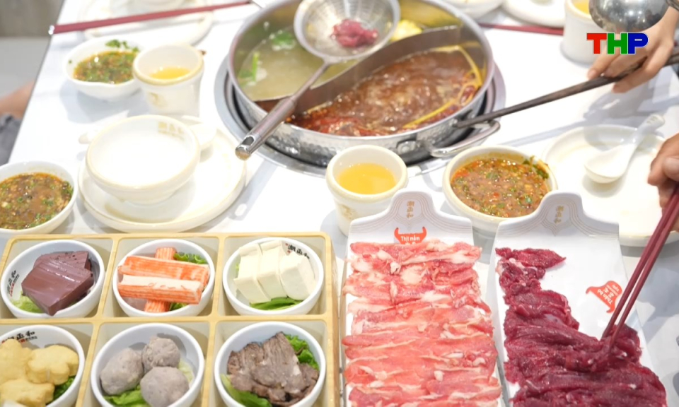 Ẩm thực: Lẩu b&ograve; tươi Triều Ch&acirc;u