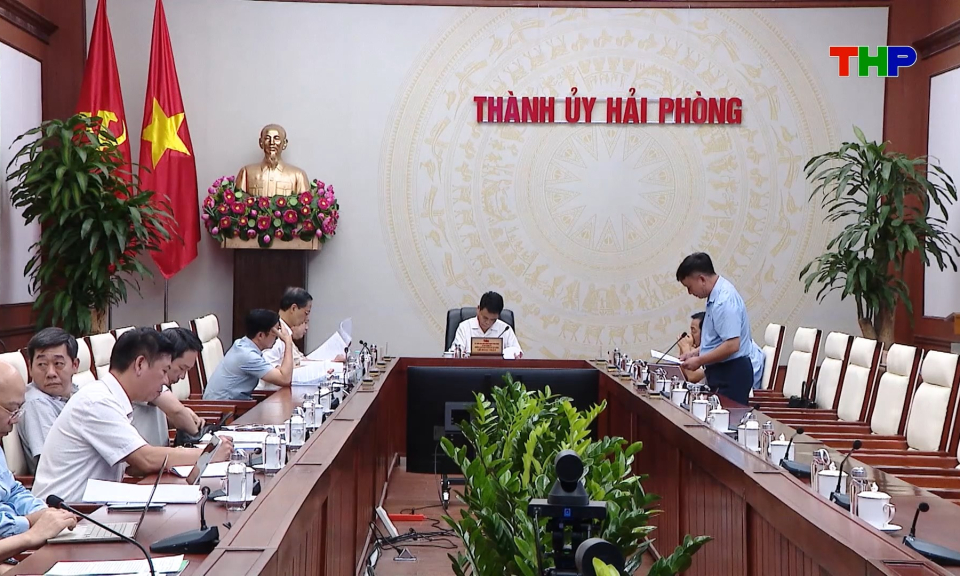 Thường trực Th&agrave;nh ủy cho &yacute; kiến về một số nội dung